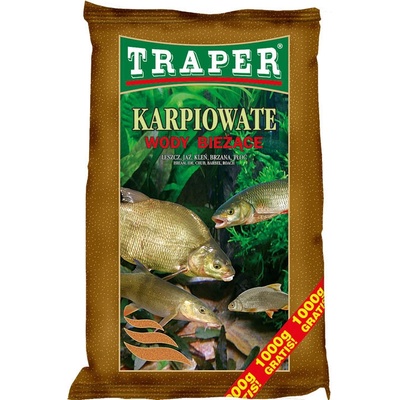 Traper Vnadící směs Popular Kapr na tekoucí vodu Perník 5kg