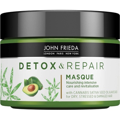 John Frieda Detox & Repair detoxikačná maska pre poškodené vlasy 250 ml