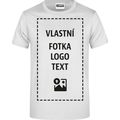 Tričko s potiskem XL Přední strana