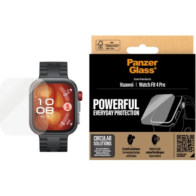 PanzerGlass Стъклен протектор за часовник PanzerGlass за Huawei Watch Fit 4 Pro