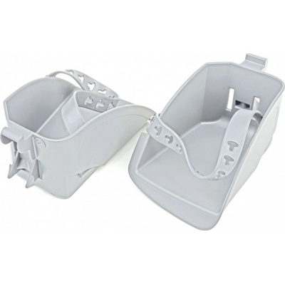 Opierka nôh Author Bubbly maxi strieborná