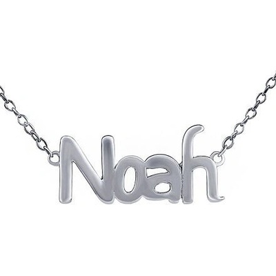 SILVEGO Strieborná retiazka s menom Noah JJJ2253N-Noah
