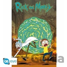 ABYstyle Rick and Morty Plagát Maxi: Portal