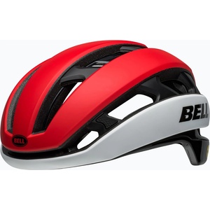 Bell Велосипедна каска Bell XR MIPS Spherical matte gloss crimson/white