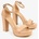 Moda Trend Дамски сандали с висок ток - Бежови #329340 (329340_Бежов)