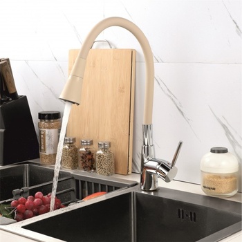 Image 1 of Inter Ceramic Смесител за кухня с гъвкав чучур Адала, цветен