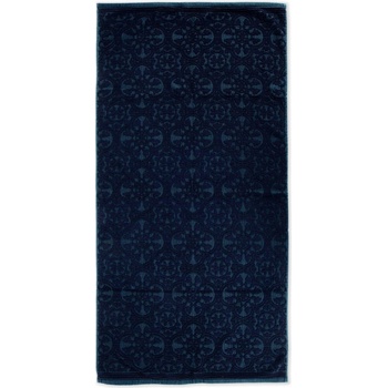 PIP Studio ručník Tile de Pip tmavě modrý 55 x 100 225552