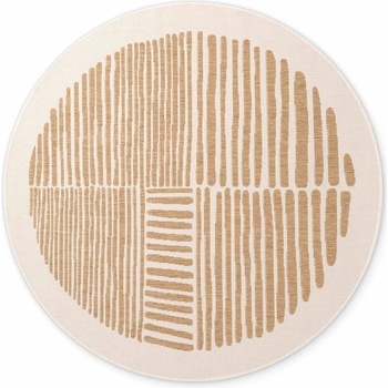 Ted Baker Кремав/в естествен цвят кръгъл килим за открито и закрито ø 160 cm Haringey Bounds - Ted Baker (106391-160)