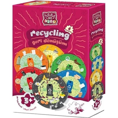 Art Puzzle Детски пъзел Art Puzzle от 54 части - Да се научим да рециклираме (5832)