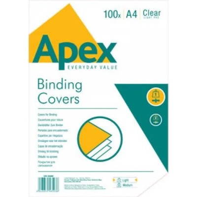 APEX Medium A4 180mic 100 бр. воднопрозрачен преден лист 6500501 (6500501)