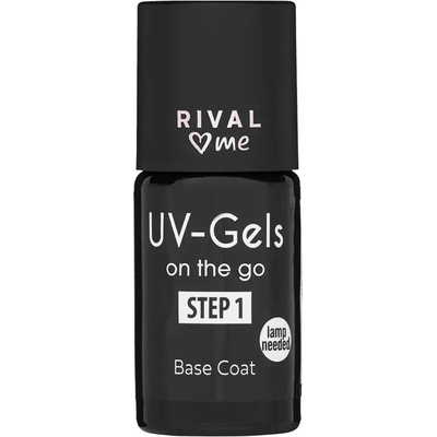 RIVAL Loves Me UV Gel lak na nehty Base Coat 8 ml