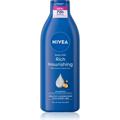 Nivea Body Milk подхранващ лосион за тяло 400ml