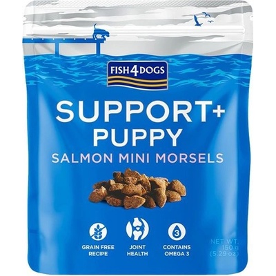 FISH4DOGS Support+ Puppy Salmon Mini Morsels 150 g