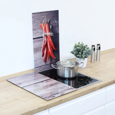 Haushalt international Ochranné krycí desky Papričky, sada 2 ks – Zboží Mobilmania