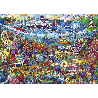 Heye - Puzzle Berman: Magic Sea - 1 000 piese