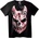 NOONEBRAND Тениска Кървав Разпръснат Череп - 7XL, Black