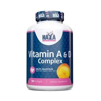 Haya Labs Комплекс Витамин А + Д, Haya Labs Complex, 100 Caps