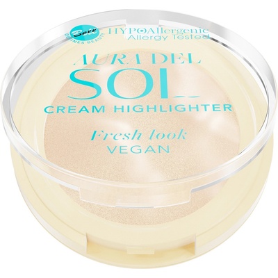 Bell HYPOAllergenic Aura Del Sol Крем-хайлайтър за лице, 001, 3.5 g
