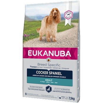 Image 1 of EUKANUBA Възрастни кокер шпаньоли 7, 5кг