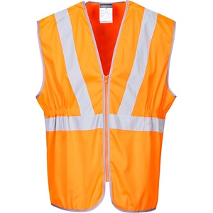 Portwest Светлоотразителна жилетка portwest hi-vis ris rt20 / ris, удължена - hv оранжева xxl (rt20orrxxl)