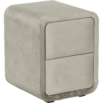 Carmen Нощно шкафче за спалня fallone - бежов 02