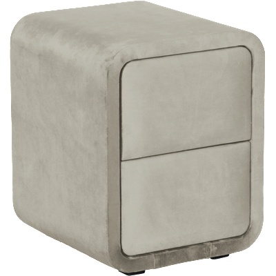 Carmen Нощно шкафче за спалня fallone - бежов 02