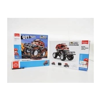 Sluban BLOCKS, 261 pcs. , off-road, naped, red
