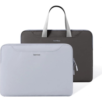 tomtoc Light-A21 Dual-color Slim Pouzdro s poutkem pro 13.5" modrá TOM-A21D3B1