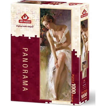 Image 1 of Art Puzzle Панорамен пъзел Art Puzzle от 1000 части - Анджелика, Пино Даени (4432)