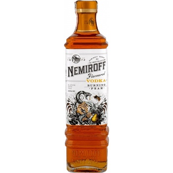 Nemiroff Burning Pear 40% 0,7 l (čistá fľaša)