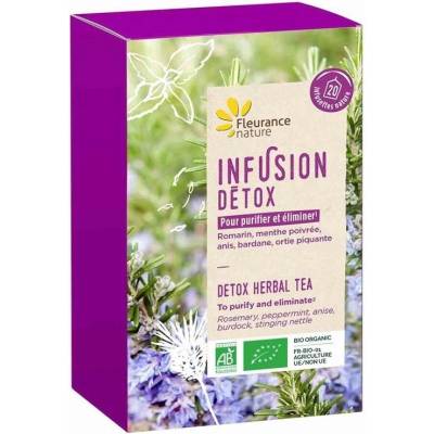 Fleurance Nature Био билков чай Detox, с вкус на анасон, 20 пакетчета, Fleurance Nature (112338 (01233) FN)
