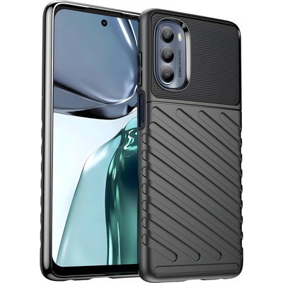 Motorola Здрав калъф Thunder за Motorola Moto G62 - Черен KP24665