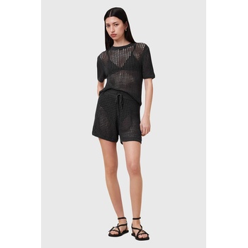 AllSaints Блуза AllSaints PALOMA дамска в черно с изчистен дизайн W045KC (W045KC)