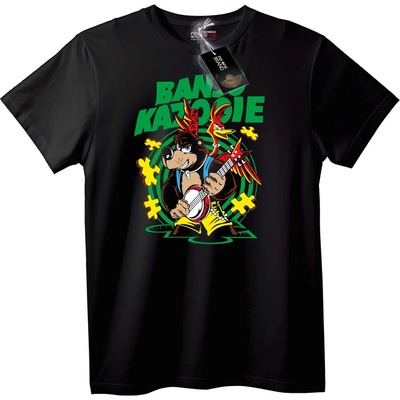 NOONEBRAND Тениска Banjo Kazooie - 6XL, Black