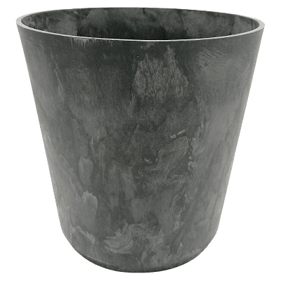 Patrol Group Кашпа с геометрични форми графит ф20 см