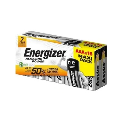 Energizer КУТИЯ ОТ 16 aaa БАТЕРИИ alkaline power chp16 srp energizer (e302743900)