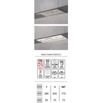Lino Compact 70cm Бял Аспиратор за пълно вграждане (COMPACT70Wh)