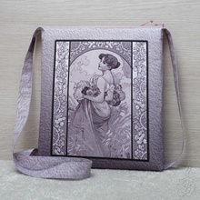 crossbody kabelka Alfons Mucha -Léto