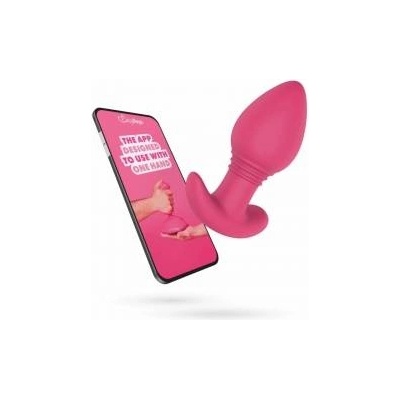 Boss of Toys EasyConnect Axel Pink App-Controlled Vibrating Anal Device, Silicone