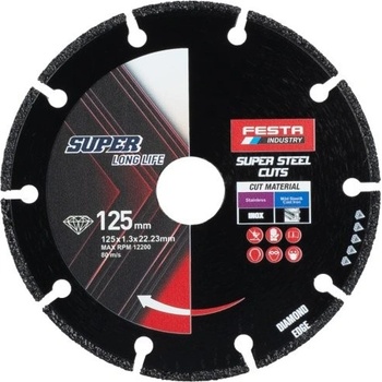 Festa Kotouč diamantový 125 x 1,3 x 22,2 mm 21306