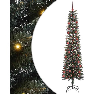 vidaXL С изкуствено коледно дърво с 300 LED светодиода Зелен 210 cm (3395952)