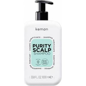 Kemon Care Purity Scalp Shampoo пречистващ шампоан за мазен скалп 1000 мл