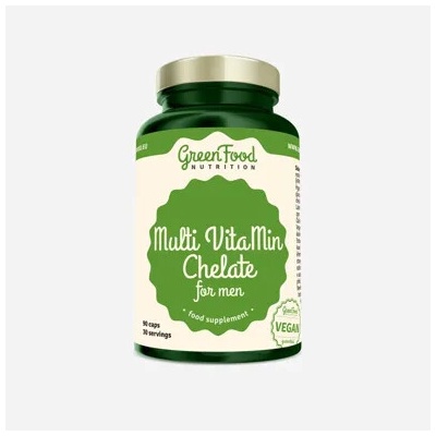 GreenFood Nutrition Multi VitaMin Chelate for Men 90 kapsúl