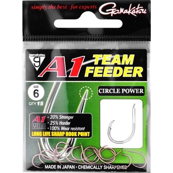 GAMAKATSU A1 Team Feder Circle Power vel.12 15 ks