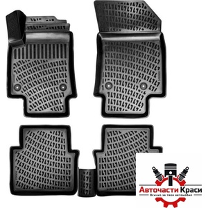 Rizline Гумени стелки RizLine съвместими с Jeep Cherokee KL 2014-2019 (5151257) - avtochastikrasi