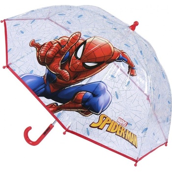 Spiderman 7202 deštník dětský průhledný