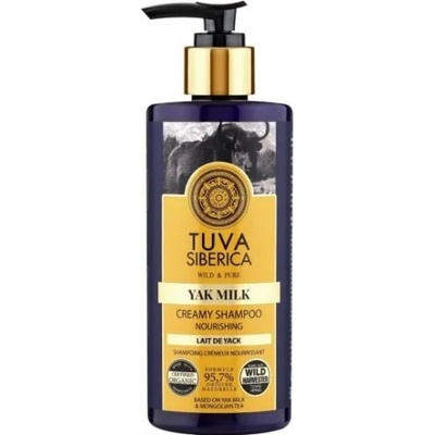 Natura Siberica Tuva Siberica Yak Milk Подхранващ кремообразен шампоан с мляко от як за всеки тип коса 300мл