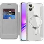 Techsuit Кейс за Samsung Galaxy A05 - SmartMag Book Case - Сив (KF2351968)