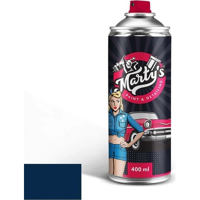 Marty's Autolak ve spreji Volkswagen VW LL5M Indienblau kvalita autolaku Standardní sprej 400ml