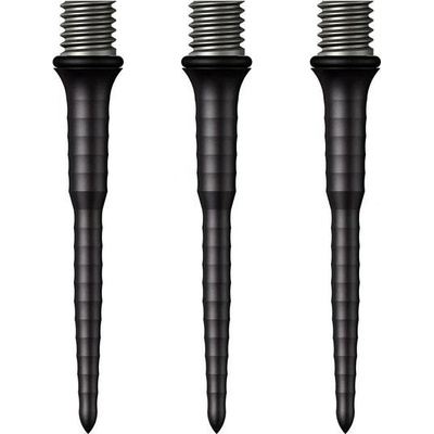 Mission Titan Ripple 30mm, čierne - 3ks 30 mm